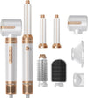 7-in-1 Hairstyler Fiona – Warmluftstyler mit Aufsatz-Set für Föhnen, Locken, Wellen und Glätten