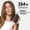 Finish mit VolumeBrush: seidig glatte Struktur, langanhaltendes Volumen ohne Frizz.