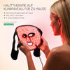 LED Lichttherapie Maske zur Foerderung der Kollagenproduktion und Hautelastizitaet