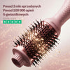 Szczotka suszarka VolumeBrush 2 w 1 marki SilkyPlanet do szybkiego suszenia, większej objętości i lśniących włosów.