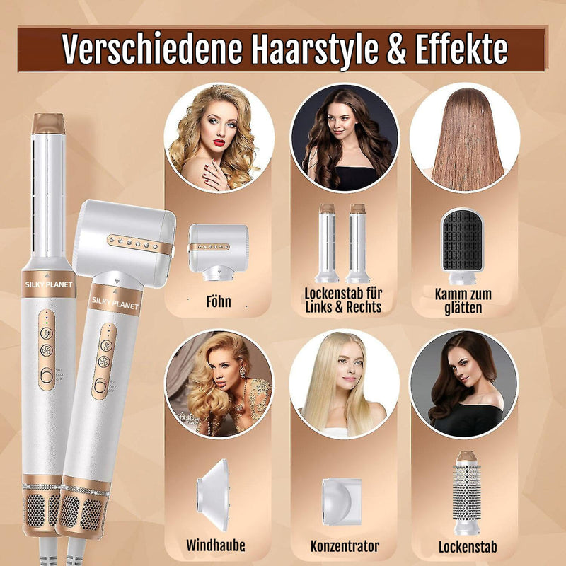 Keramik- und Ionen-Technologie – gleichmäßige Wärme, weniger Frizz, mehr Glanz