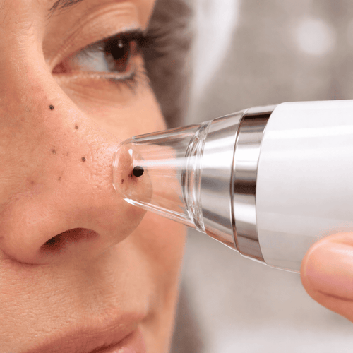 Mitesserentferner mit Kamera