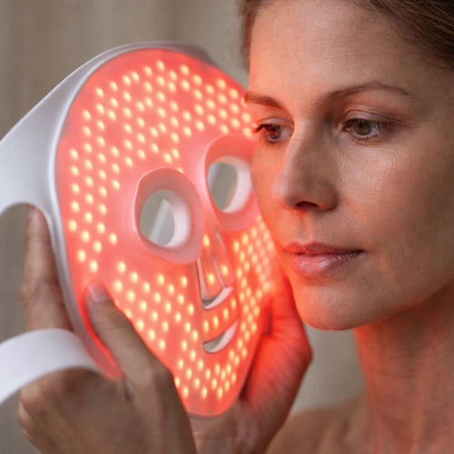 LED Lichttherapie Gesichtsmaske