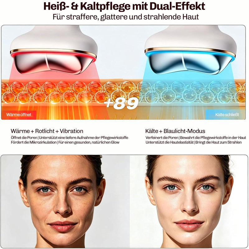 Kälte- & Wärme- Gesichtsmassagegerät