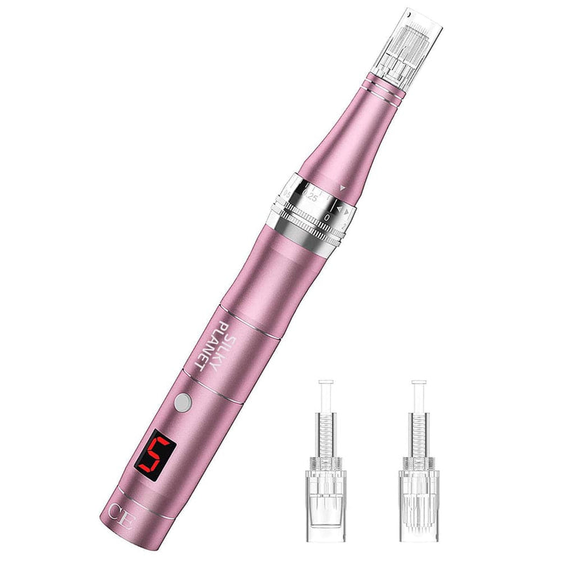 Dermapen microneedling stymulujacy produkcje kolagenu