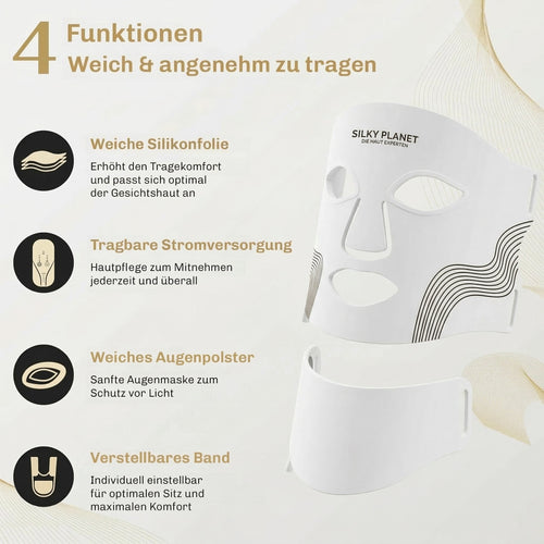 LED Lichttherapie Maske LUMIWHITE