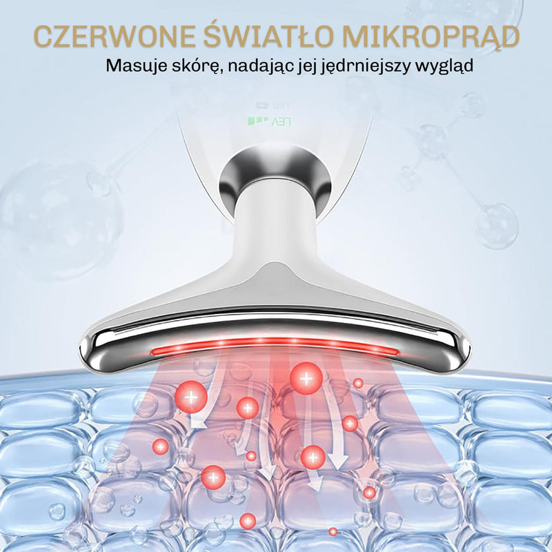 Masazer redukujacy cienie i worki pod oczami