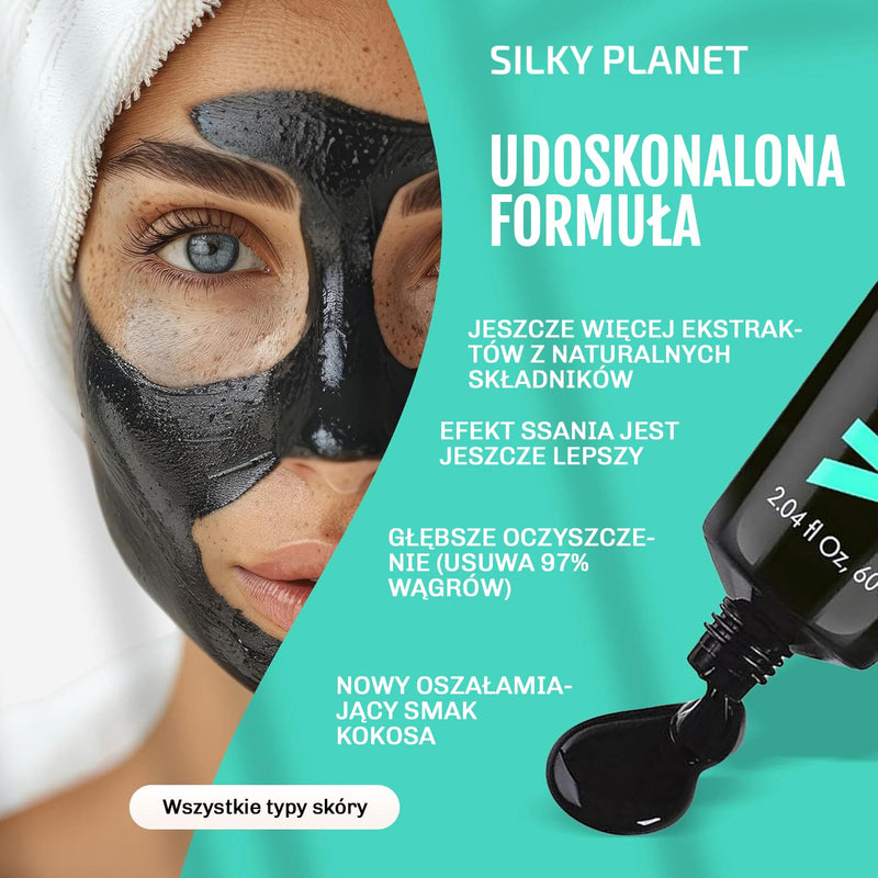 Maska latwa w aplikacji i usuwaniu