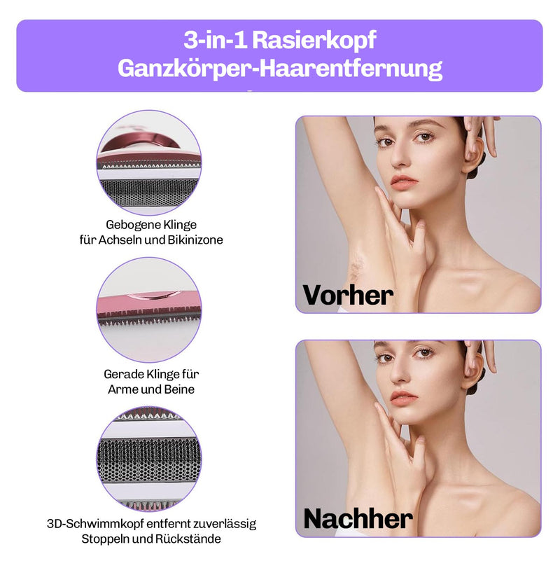 4-in-1 LED Rasierer Elite+