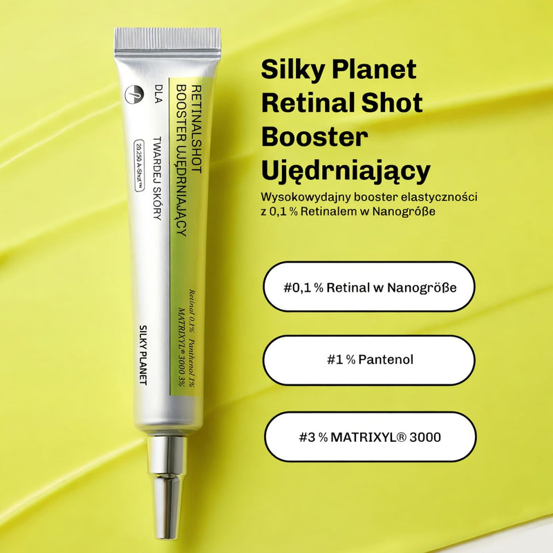 Serum z retinalem poprawiajace strukture i wyglad skory