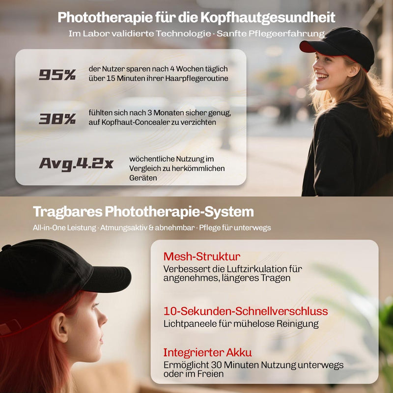 Rotlicht Kappe Restore+