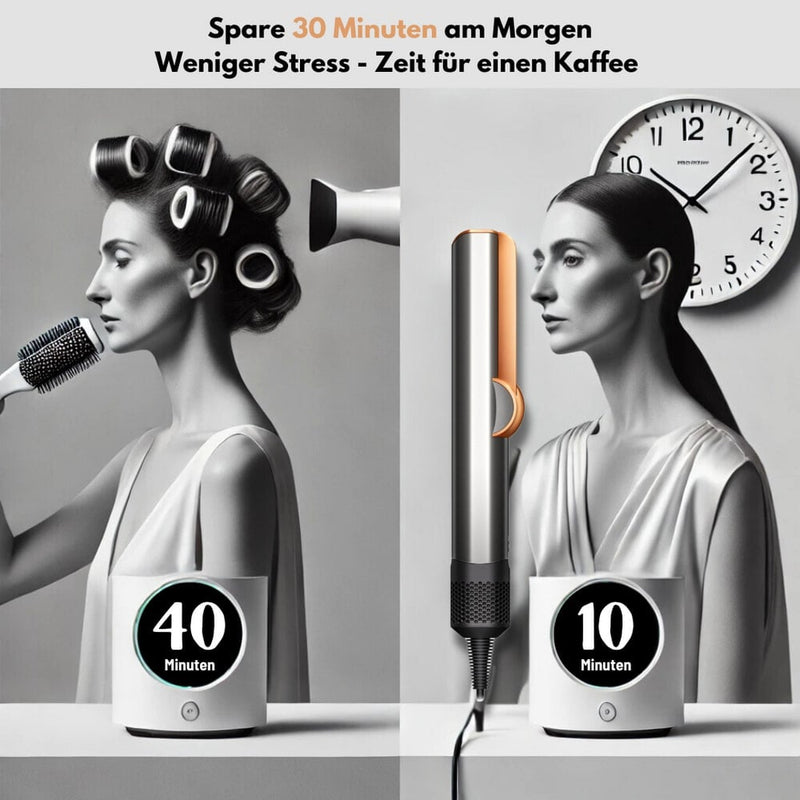 Air Straightener Arctic erzeugt zusätzliches Volumen im Haar – ideal für feines Haar oder plattes Styling.