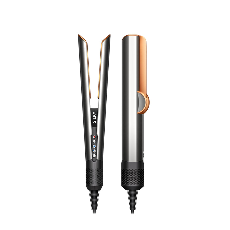 Silky Planet Air Straightener Platinum – 2-in-1 Stylinggerät zum gleichzeitigen Trocknen und Glätten für alle Haartypen.