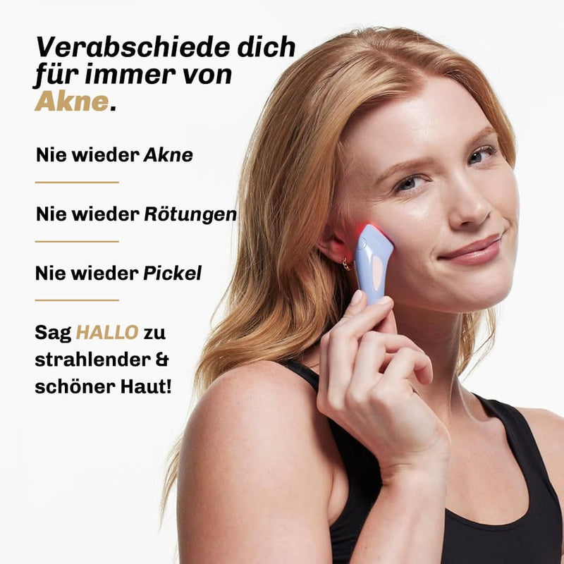 Geschenkverpackung des Silky Planet DermaClear Geräts – moderne Technologie für reine Haut als Beauty-Geschenkidee.