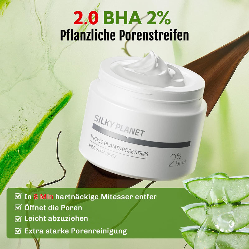 Silky Planet Mitesser Home Creme geeignet für fettige und unreine Haut – reduziert Glanz und verfeinert Poren sichtbar.