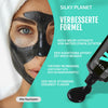 Silky Planet Mitesserentferner Maske – speziell geeignet für fettige und unreine Haut bzw. Mischhaut, reduziert Talgglanz und verfeinert Poren.