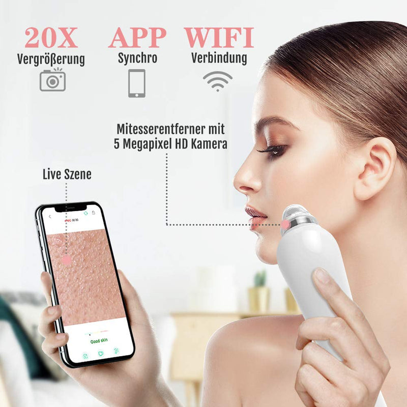 Odkurzacz do zaskórników z kamerą