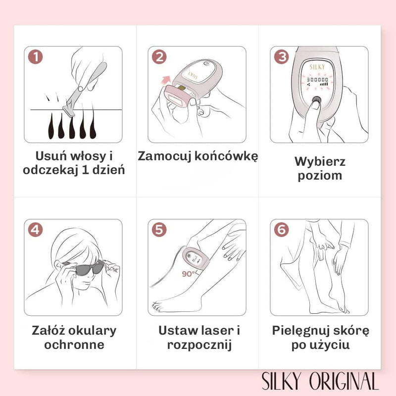 IPL redukujacy wlosy o 93 procent i hamujacy odrost
