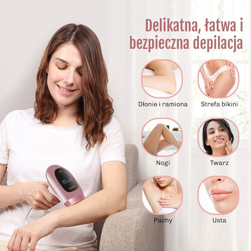 IPL zmniejszajacy ilosc wlosow o 91 procent w 4 tygodnie