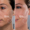 Zestaw dermaplaning z ostrzami i sprayem do wloskow