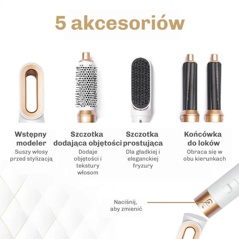 Mozliwosc stylizacji lokow w dowolnym kierunku