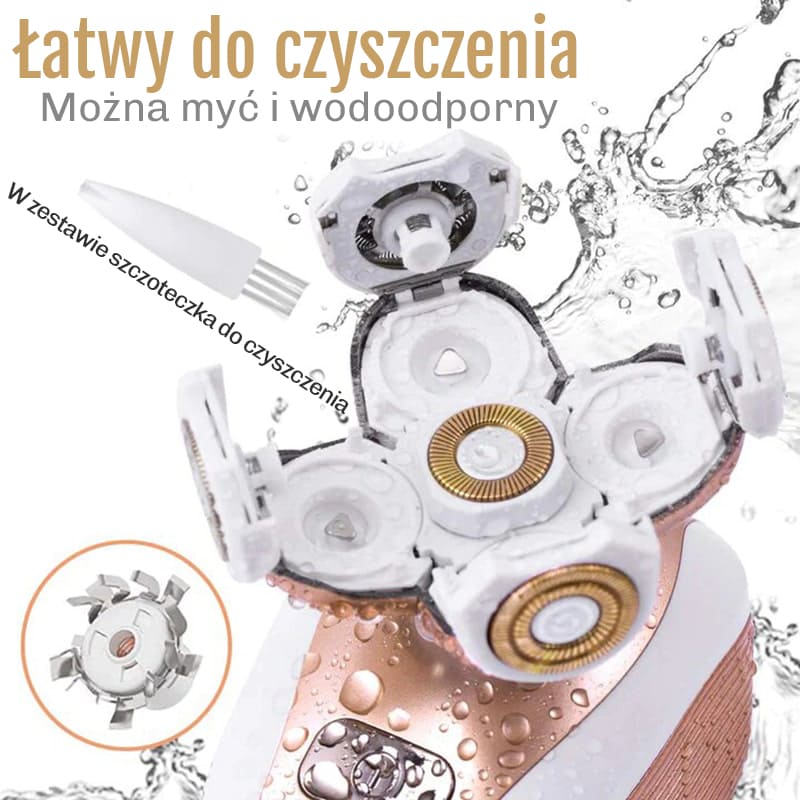 Ergonomiczna golarka latwa w obsludze