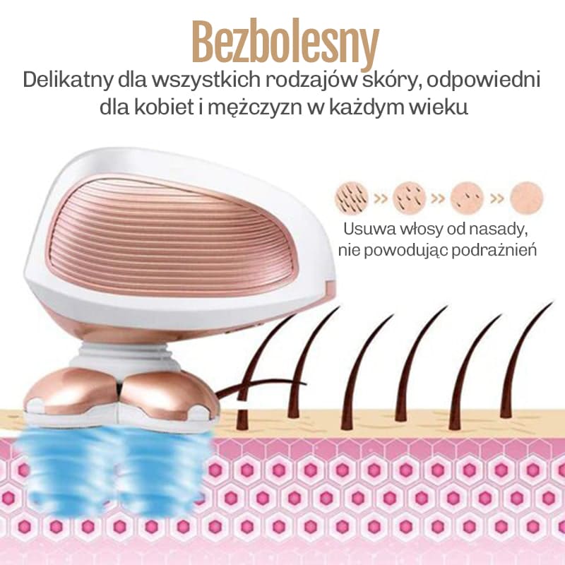 Golarka z trymerem do precyzyjnego wykonczenia
