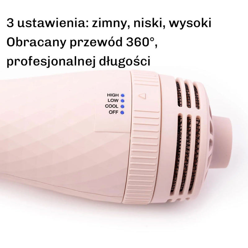 Szczotka dajaca objetosc od nasady i gladki efekt