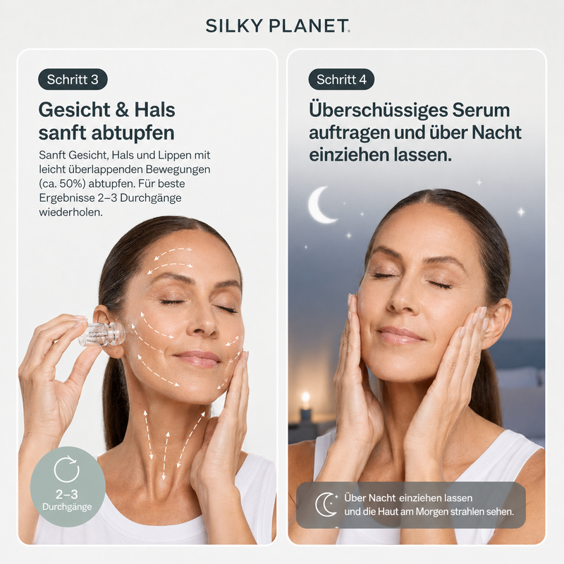 Anti Aging Micro Infusion System fuer glatte und hydratisierte Haut