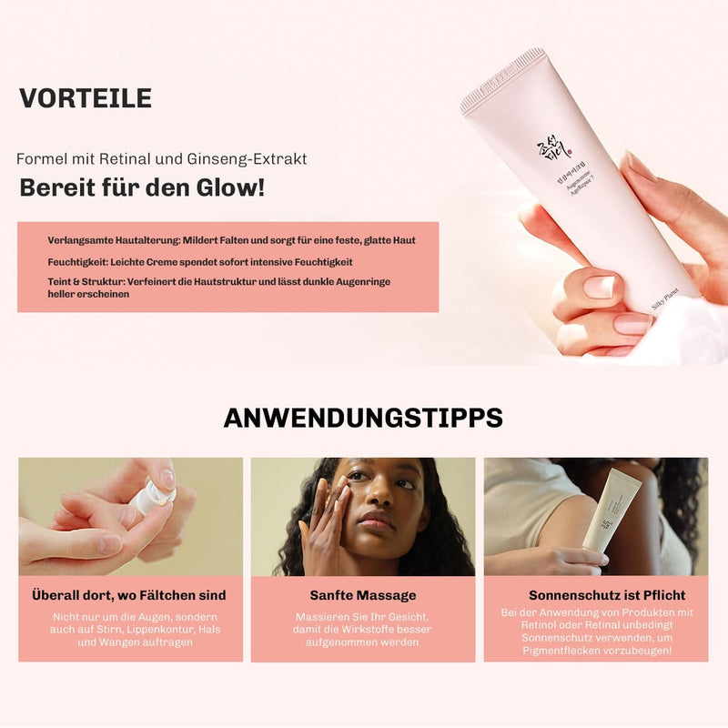 Sanfte Formulierung – für empfindliche Haut geeignet, parfumarm und augenärztlich inspiriert