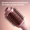 Cepillo secador anti encrespamiento para un cabello liso, brillante y sin electricidad estática.