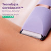Recortadora con cuchillas de cerámica que ofrece un corte preciso sin tirones ni irritaciones.