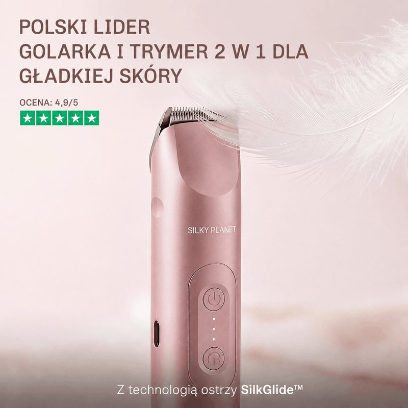 Trymer DuoCare do okolic intymnych i twarzy dla wrazliwej skory
