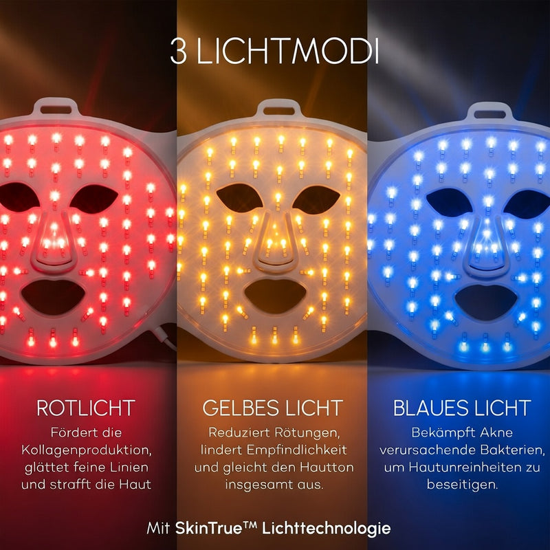 LumiWhite Face Mask fuer ein strafferes und ebenmaessigeres Hautbild