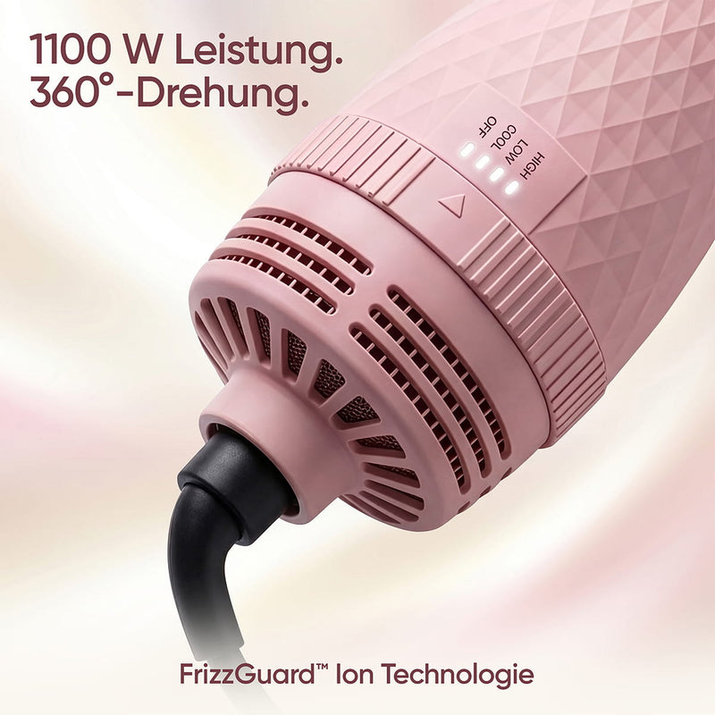 Föhnstyler VolumeBrush 2-in-1 für mehr Volumen, Glanz und ein Blowout wie vom Friseur.