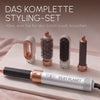 SilkyPlanet CloudAir Hairstyler mit fünf Aufsätzen für verschiedene Frisuren und professionelle Ergebnisse.
