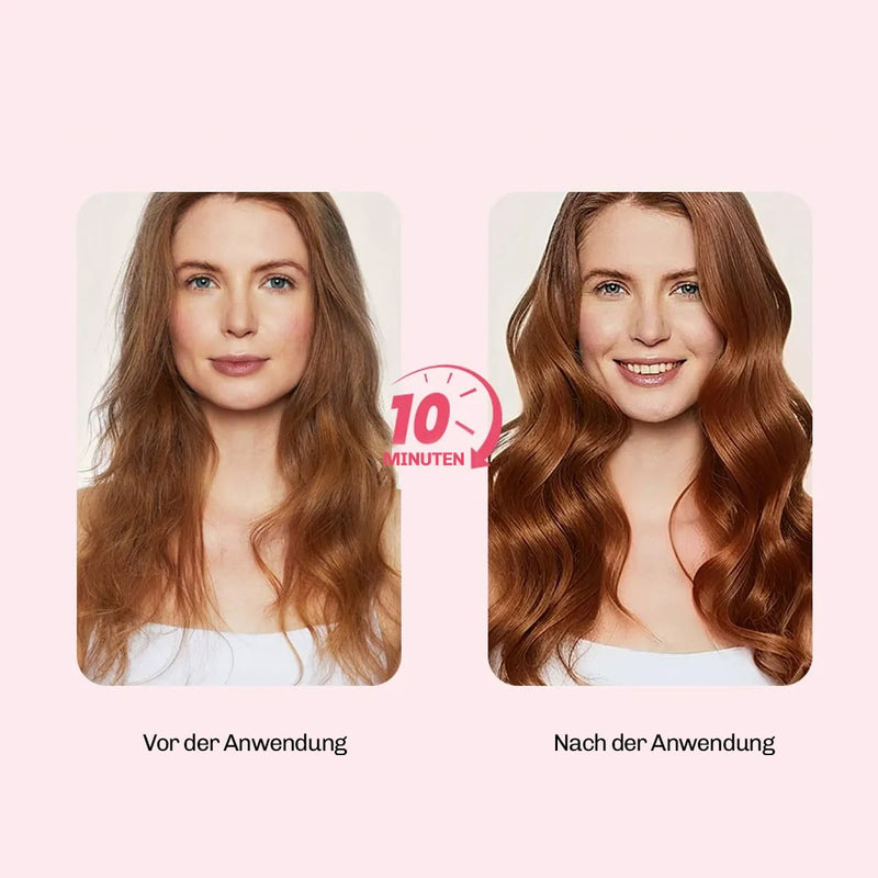 Schnelles Aufheizen – sofort einsatzbereit für tägliches Volumenstyling und weiche Wellen