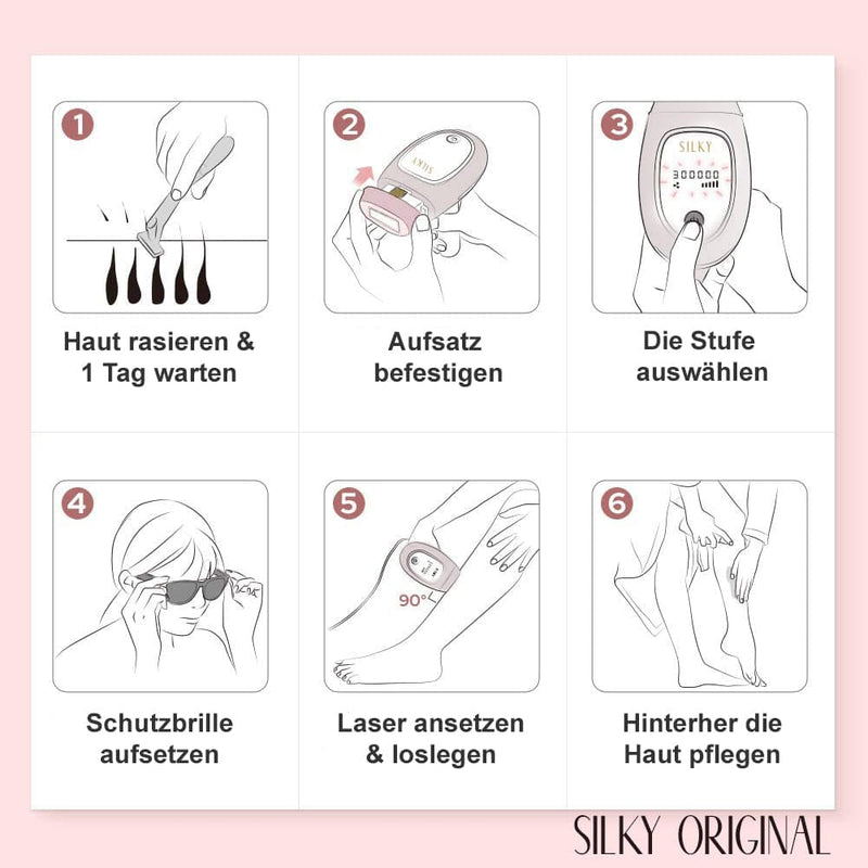 SILKY PERFORMANCE 2.0 - IPL Laser Haarentferner