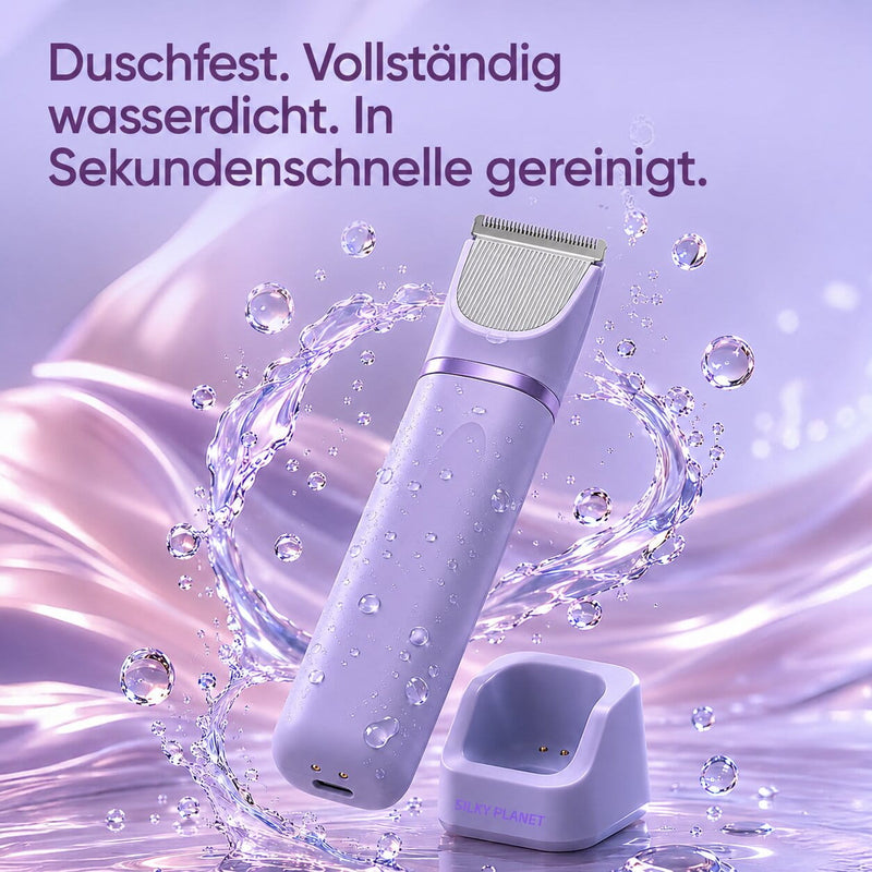 Kabelloser Körpertrimmer mit ergonomischem Design für maximale Flexibilität und Kontrolle.