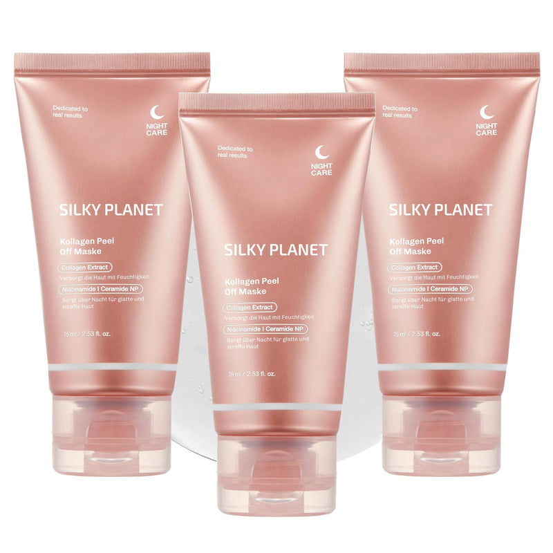 Kollagen Peel-Off Maske – Tiefenreinigung, Porenverfeinerung, straffender Effekt; ideale Ergänzung zur Gesichtspflege.