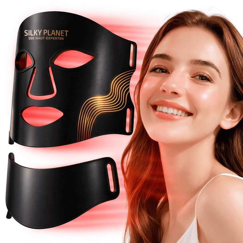 LED Lichttherapie Maske Lumidark fuer straffere und sichtbar glattere Haut