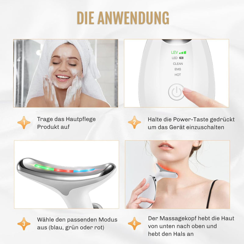 Micro Glow LED – unkomplizierte Lichttherapie für Anti-Aging, Unreinheiten und Beruhigung der Haut