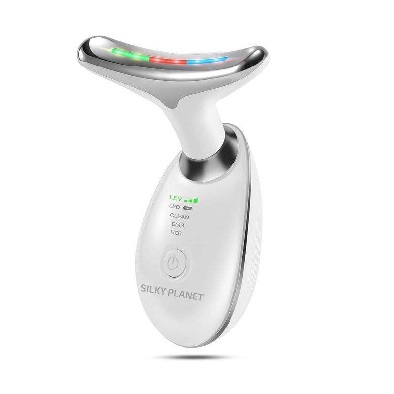 Micro Glow LED Lichttherapie Gerät – kompakt für die Heimpflege, einfache Anwendung für Gesicht und Hals