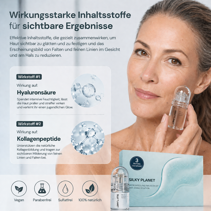 MicroLift Shot mit Kollagen Peptiden fuer ein ebenmaessiges Hautbild