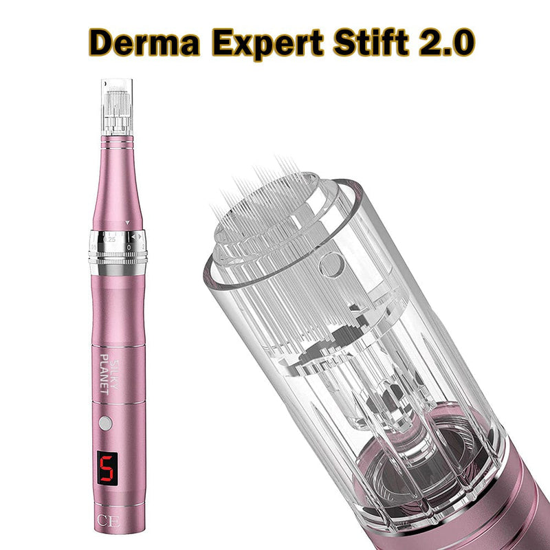 Mehrere Geschwindigkeitsstufen – kontrollierte Nadelbewegung für gleichmäßiges Microneedling