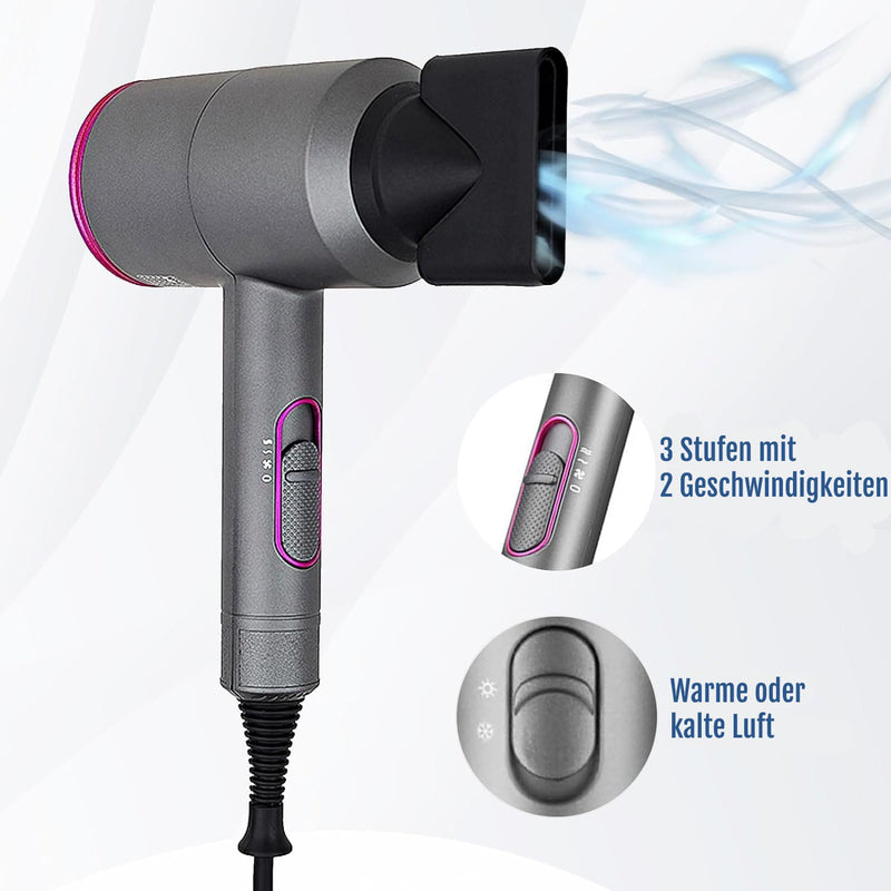 Diffusor-Aufsatz definiert Locken & Wellen – sanftes Volumen ohne Frizz
