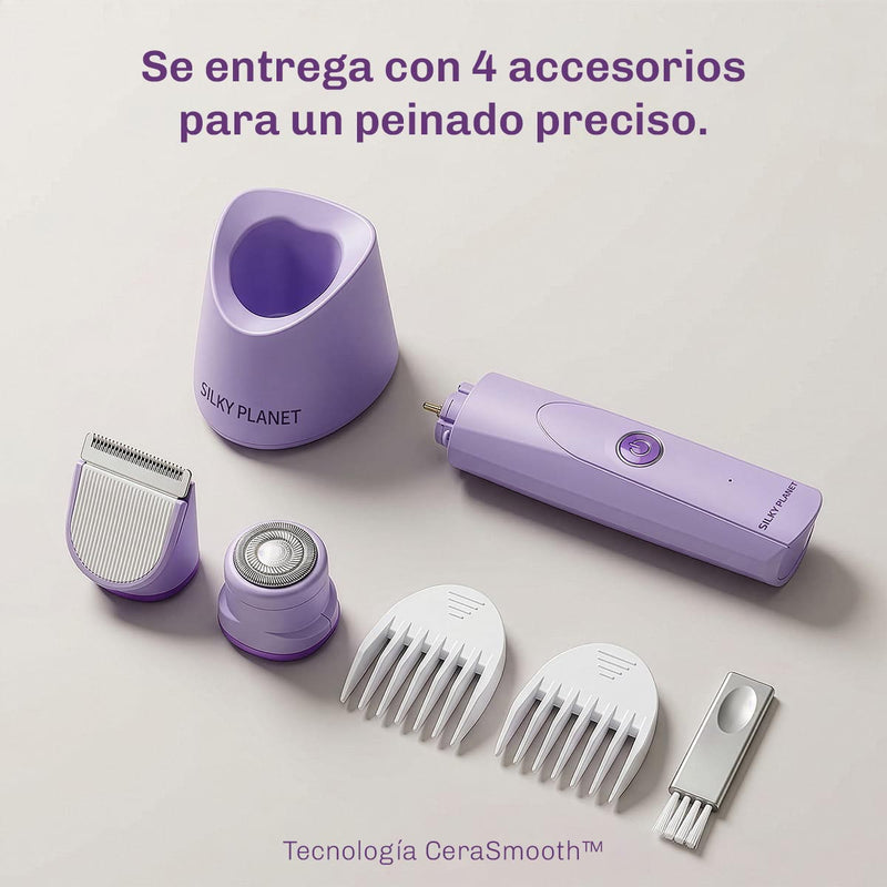 Recortadora corporal e íntima TrimCare para un cuidado preciso y cómodo de las zonas sensibles.