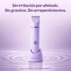 Recortadora resistente al agua para usar en seco o bajo la ducha con total comodidad.