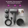 Secador iónico AirFusion con tecnología de iones para un cabello más suave, brillante y con volumen.