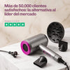 Secador de pelo profesional AirFusion de SilkyPlanet para un secado rápido, menos encrespamiento y un brillo intenso.